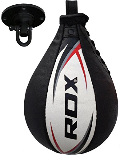 RDX Velocidad Bola Cuero MMA Peras Boxeo Pera Rápida Speed Bag Entrenamiento Gimnasio