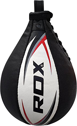 RDX Velocidad Bola Cuero MMA Peras Boxeo Pera Rápida Speed Bag Entrenamiento Gimnasio
