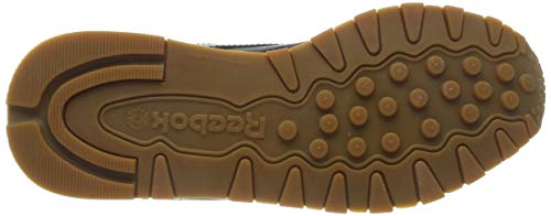 Reebok Classic Leather Zapatillas, Mujer, Negro (Int / Black / Gum), 38 EU