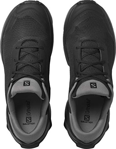 SALOMON X Reveal, Zapatillas de Senderismo Hombre, Negro (Black/Black/Quiet Shade), 42 EU