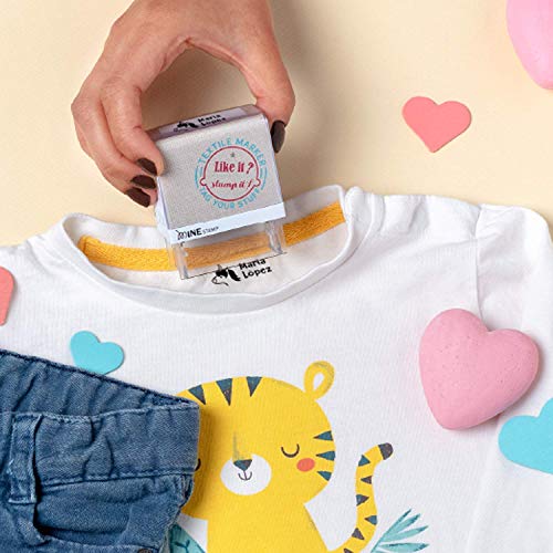 Sello marcador ropa personalizado niños Elige entre 9 Diseños Exclusivos