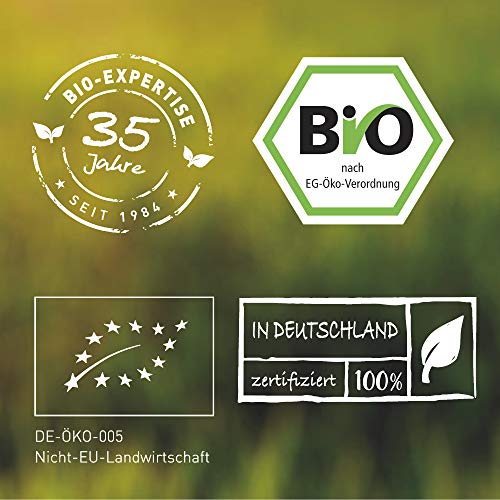Semillas de ispaghul orgánico 1 kg, enteras - 1000 g - 99% pureza - bolsa de cierre hermético - libre de lactosa y de gluten, vegano - llenado en Alemania