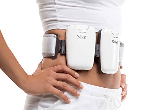 Silk’n Lipo, Cinturón para la reducción de grasa y tonificación muscular, Tecnología LLLT y EMS, Blanco