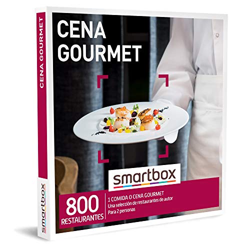 Smartbox - Caja Regalo Amor para Parejas - Cena Gourmet - Ideas Regalos Originales - 1 Comida o Cena para 2 Personas