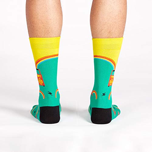 Sock It To Me Calcetines de hombre Roller Disco (EU tamaño: 35-42)