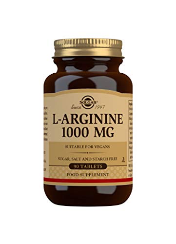 Solgar L-Arginina Comprimidos de 1000 mg- Envase de 90