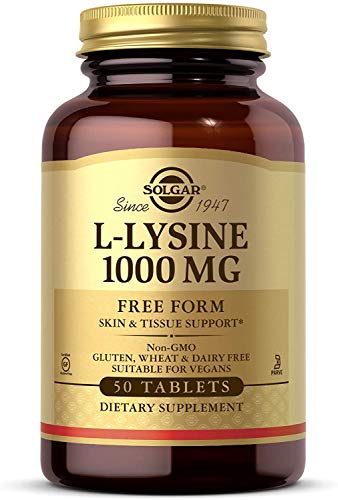 Solgar L-Lisina Comprimidos de 1000 mg - Envase de 50