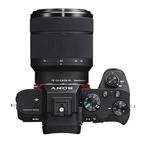 Sony Alpha 7 II - Cámara evil de fotograma completo con objetivo Zoom Sony 28-70mm f/3.5-5.6, 24.3 Megapíxeles, enfoque automático híbrido rápido, estabilización de imagen óptica de 5 ejes