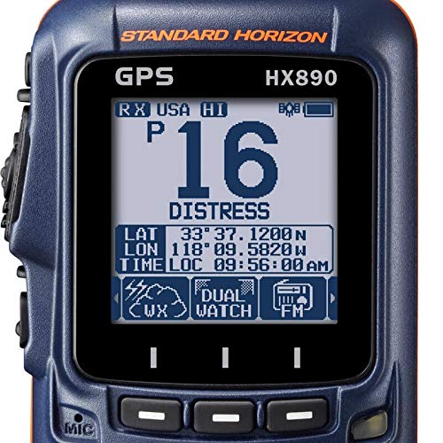 Standard Horizon HX890E VHF Handheld (Azul Marino)
