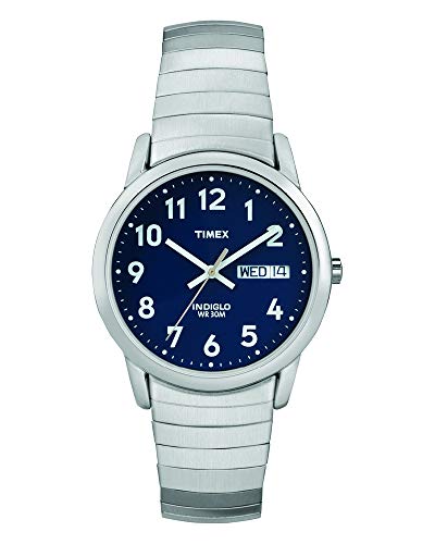 Timex Reloj Analógico para Hombre de Cuarzo con Correa en Acero Inoxidable T20031PF