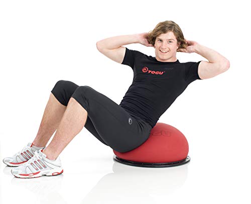 TOGU Jumper Balance - Pelota para Entrenamiento de Equilibrio de Fitness, Color Rojo, Talla 52x24 cm