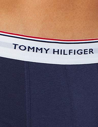 Tommy Hilfiger 3p Lr Trunk Boxer, Multicolor (Multi/Peacoat 904), M (Pack de 3) para Hombre