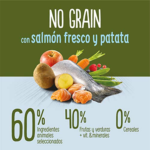 True Instinct No Grain - Nature's Variety - Pienso sin Cereales para Perro Adult Medium-Maxi con Salmón - 12kg