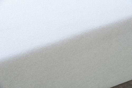 Tural – Funda de colchón elástica con cremallera. Rizo 100% Algodón (60x120cm)