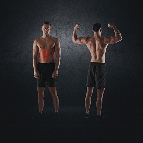 Ultrasport Aparato de abdominales AB premium, aparato de entrenamiento doméstico de construcción especialmente robusta, para entrenar los músculos abdominales, la espalda y los hombros, Naranja