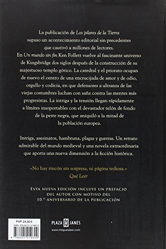 Un mundo sin fin (edición 10º aniversario) (Saga Los pilares de la Tierra 2)