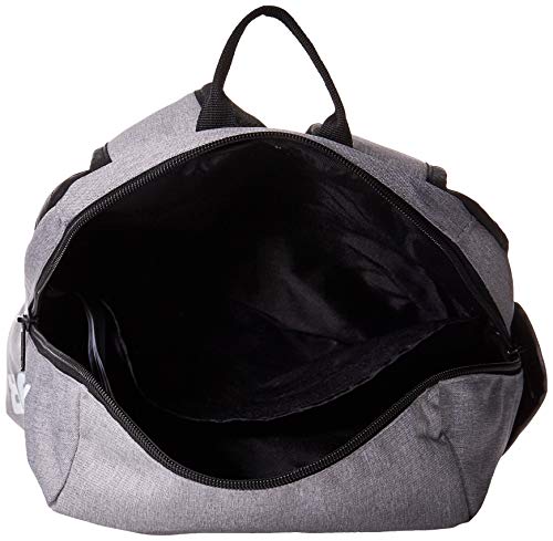 Under Armour Patterson Backpack Mochila, Unisex, (Steel Medium Heather/Black/White (035), Taglia Unica