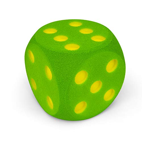 Volley Dado de gomaespuma 16 cm - Verde