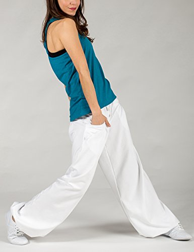 Winshape Dance Fitness WTE3 - Pantalones Deportivos de Entrenamiento para Mujer, Todo el año, Mujer, Color Weiß, tamaño Extra-Large