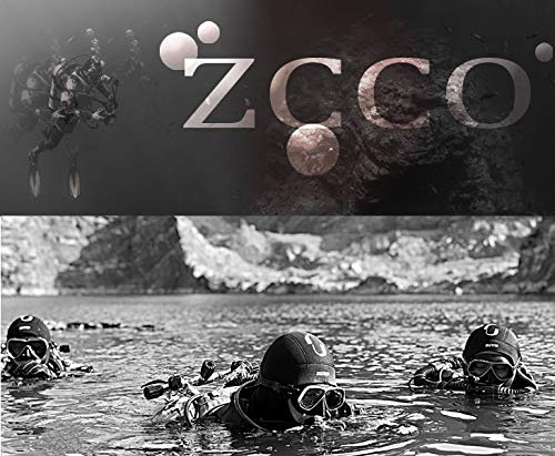 ZCCO trajes de neopreno de 3 mm de primera calidad para buceo de manga completa para pesca submarina, buceo, surf, piragüismo, buceo trajes húmedos, Hombre, negro, xx-large