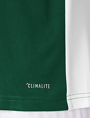 adidas Entrada 18 JSY T-Shirt, Hombre, Collegiate Green/White, XL
