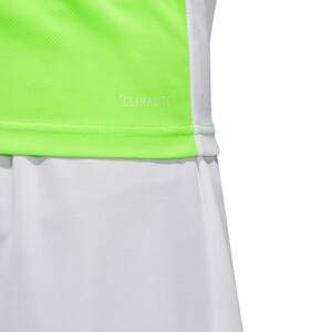 adidas Entrada 80 Camiseta de Fútbol para Hombre de Cuello Redondo en Contraste, Verde (Solar Green/White), M
