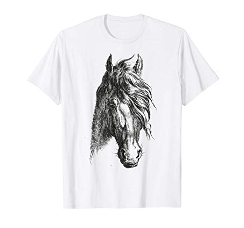 Amantes de los caballos Amantes de las cabalgatas antiguas Camiseta