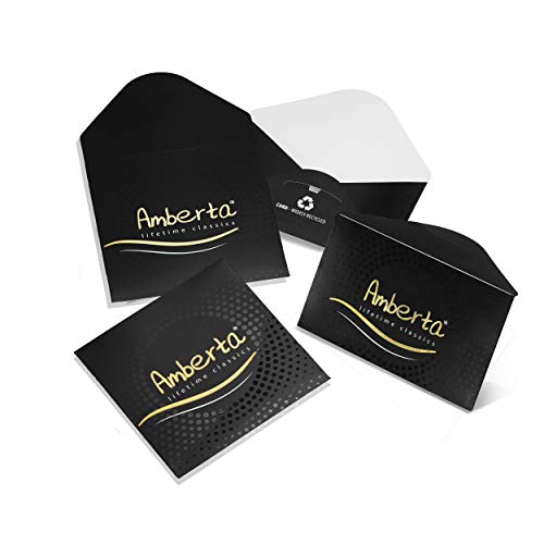 Amberta® Joyería - Brazalete de Tobillo - 925 Fina Plata de ley - 3 mm Pulsera de Corazón - 22 a 25,5 cm - Ajuste Flexible