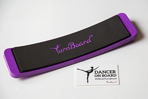 Ballet Is Fun TurnBoard - Tabla para piruetas de ballet, color morado