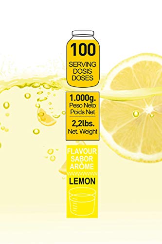 BCAA´S + GLUTAMINA Gourmet 1 KG limon - Aminoácidos de Cadena Ramificada + Glutamina