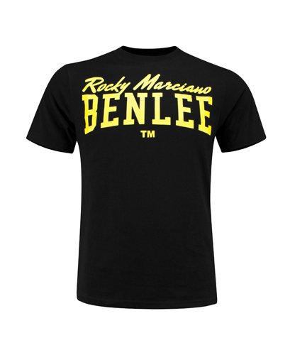 BenLee Rocky Marciano Promo Shortsleeve Logo Camisa, Hombre, Negro, L