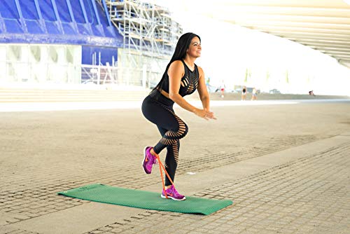 Bootymats - Colchoneta Fitness Multifunción para Todo Tipo de Entrenamiento: Fitness, Pilates, Abdominales, Estiramientos. Medidas: 160 x 60 cm. Grosor: 9 mm. Verde