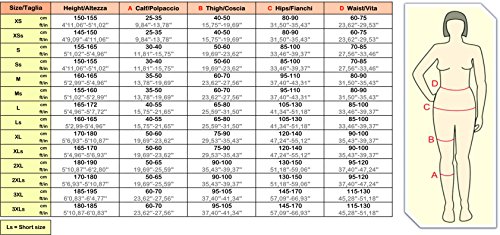 CzSalus Pantalón, Mallas adelgazantes de compresión K1 para lipedema y linfedema (Negro, XS)