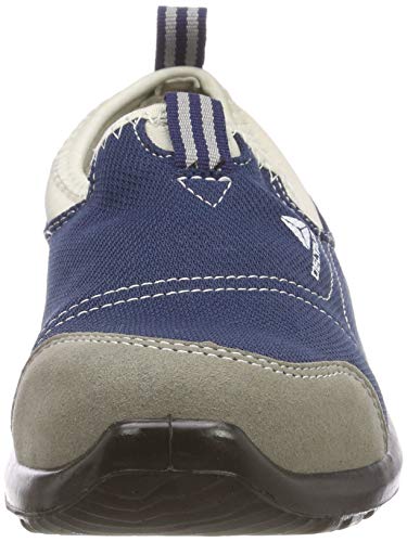 Delta plus calzado - Zapato poliéster algodón suela poliuretano talla 44 EU, gris azul