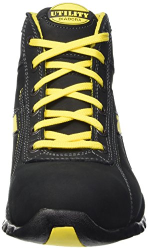 Diadora - Glove Ii High S3 Hro, zapatos de trabajo Unisex adulto, Negro (Nero), 35 EU