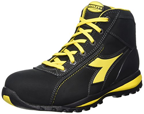 Diadora - Glove Ii High S3 Hro, zapatos de trabajo Unisex adulto, Negro (Nero), 35 EU