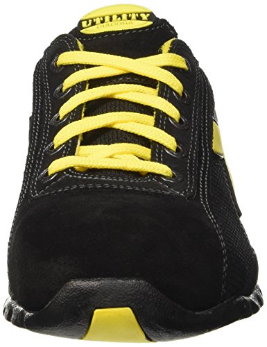 Diadora - Glove Ii Text S1p Hro, zapatos de trabajo Unisex adulto, Negro (Nero), 44 EU