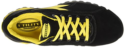 Diadora - Glove Ii Text S1p Hro, zapatos de trabajo Unisex adulto, Negro (Nero), 46 EU