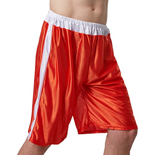 dressforfun Disfraz de boxeador para hombre | Pantalones cortos con cintura elástica | Albornoz de boxeador con capucha | Incl. guantes de boxeo y cinturón (Azul XL | No. 301832)