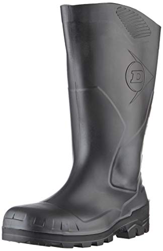 Dunlop S5 H142011 - Botas de seguridad con punta y entresuela de acero para hombre, color Negro, talla 44