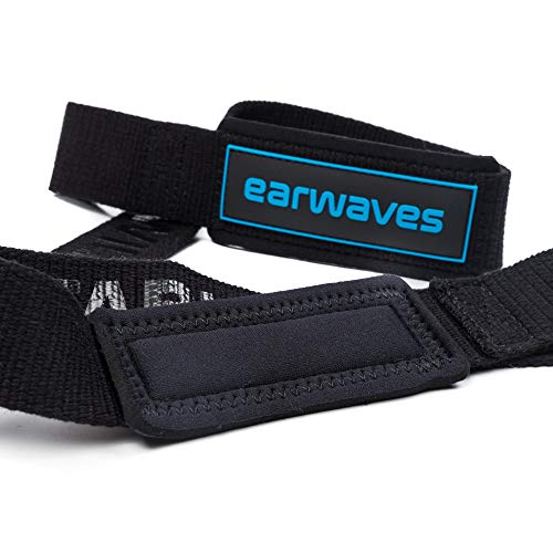 Earwaves ® X-Raisers Straps - Correas de Levantamiento para Halterofilia con protección de Neopreno y Gel para Las muñecas