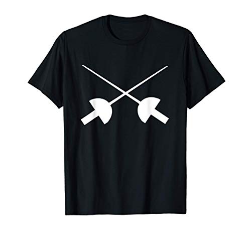 Esgrima de la cerca de la espada del sable Camiseta