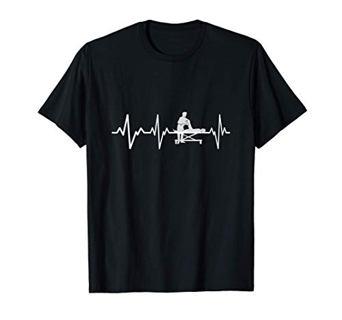 Fisioterapeuta Latido Del Corazón Regalo Fisioterapia Camiseta