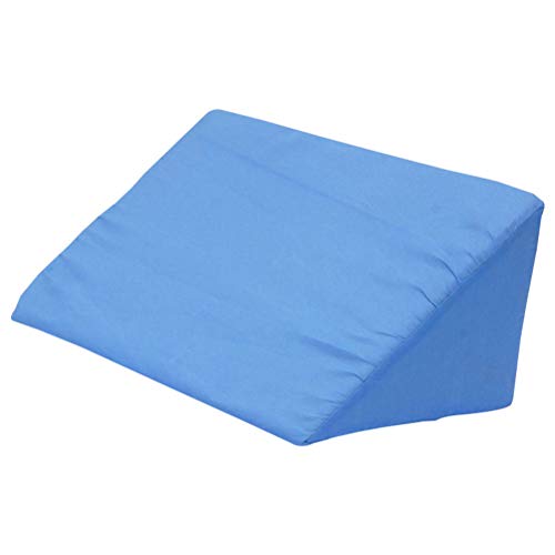 HEALIFTY Cama de cuerpo Almohada de cuña Cojín Posicionamiento Cuña Embarazo Lateral Durmientes (Azul)