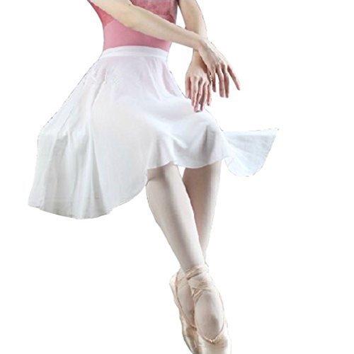 Hoerev Falda de ballet, para mujer, niña, para adultos, color negro, de 7 a 9 años