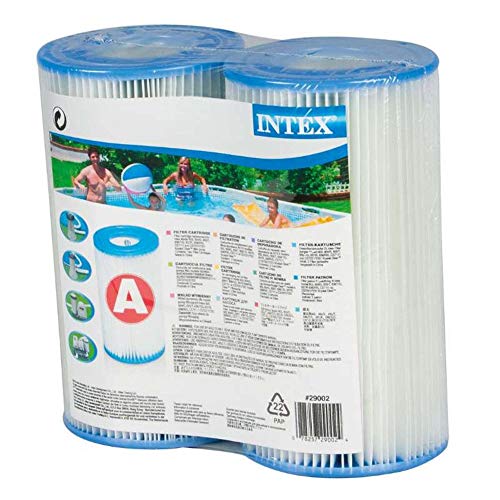 Intex 29002 - Cartucho para filtros para piscinas, 2 unidades