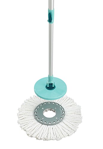 Leifheit 7117-Recambio Cabezal Clean Twist Disc mop, Compuesto, Multicolores, 22.5x26x4 cm