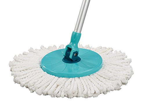 Leifheit 7117-Recambio Cabezal Clean Twist Disc mop, Compuesto, Multicolores, 22.5x26x4 cm