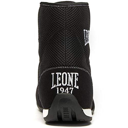 Leone 1947 - Cl188 - Botines de Boxeo Unisex para Adultos, Unisex Adulto, CL188, Negro, 40 EU