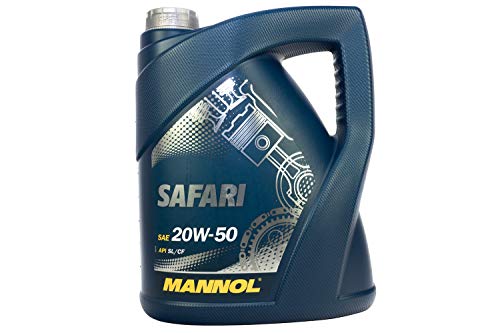 Mannol Safari 20 W de 50 API SN/CH-4, 5 Litre